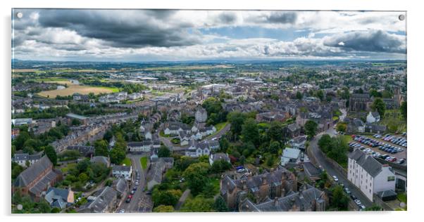A View Across Stirling Acrylic by Apollo Aerial Photography