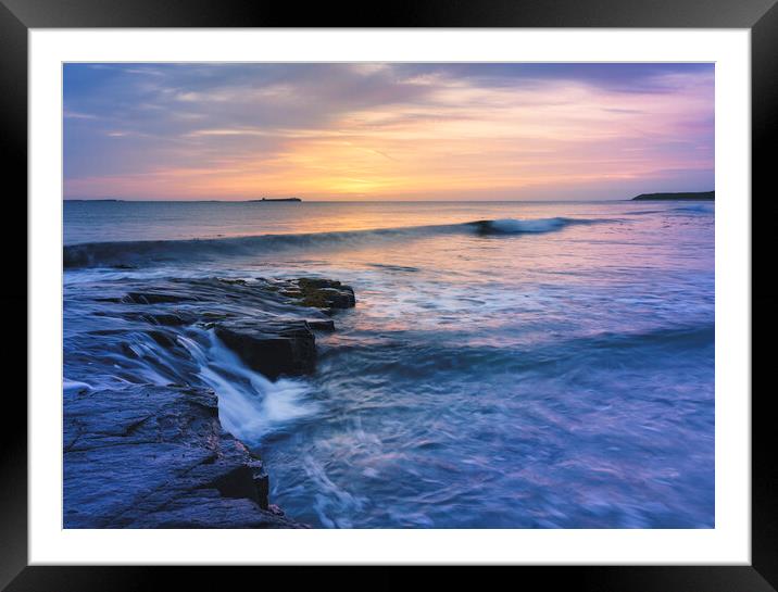 Farne Islands Seascape  Framed Mounted Print by Anthony McGeever