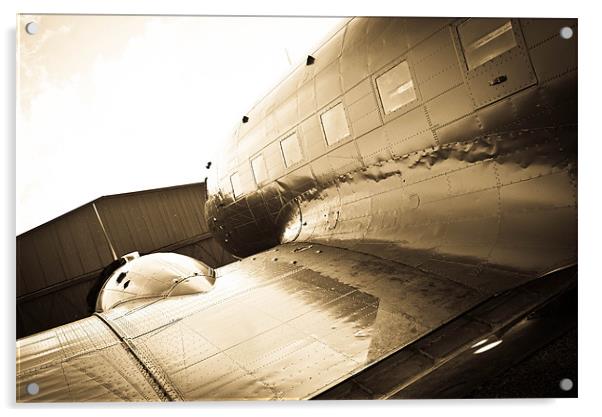 DC 3 Dakota Acrylic by John Ellis