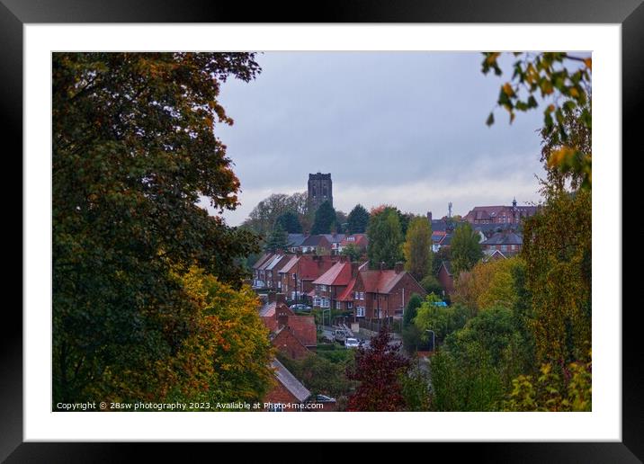 Autumn frames the Horizon. Framed Mounted Print by 28sw photography