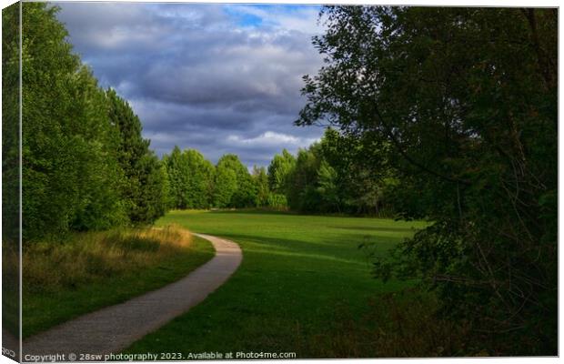 Moods and Paths. Canvas Print by 28sw photography