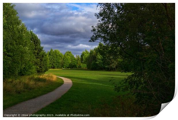 Moods and Paths. Print by 28sw photography