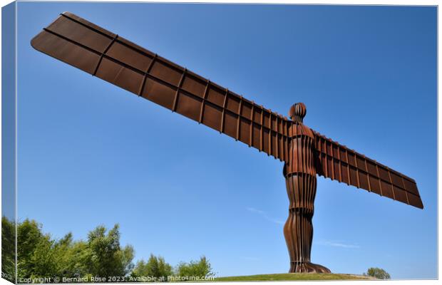 Angel of The North Canvas Print by Bernard Rose Photography