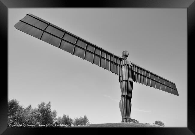 Angel of The North Framed Print by Bernard Rose Photography