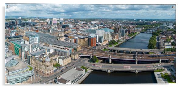 Glasgow Acrylic by Apollo Aerial Photography