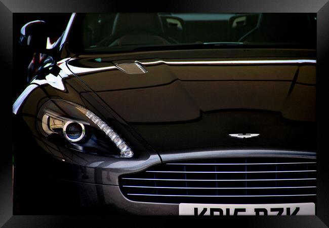 Aston Martin Sports Motor Car Framed Print by Andy Evans Photos