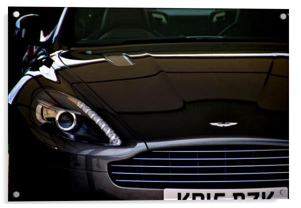 Aston Martin Sports Motor Car Acrylic by Andy Evans Photos