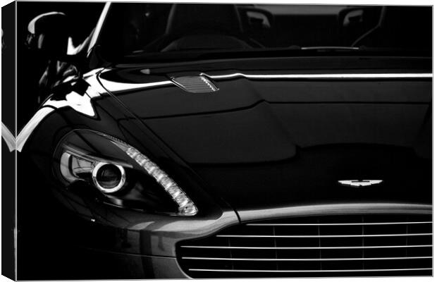 Aston Martin Sports Motor Car Canvas Print by Andy Evans Photos