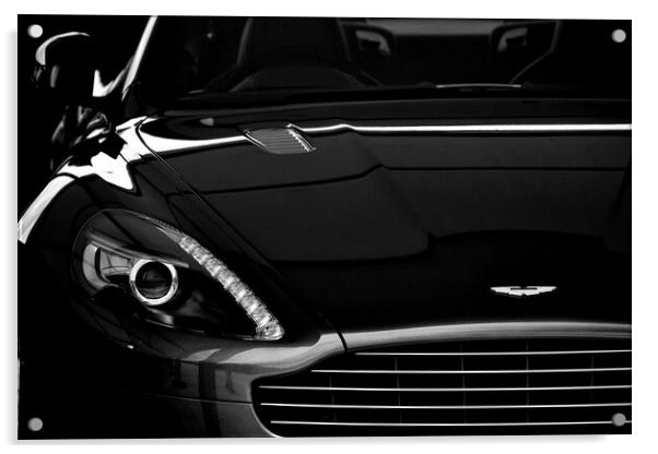 Aston Martin Sports Motor Car Acrylic by Andy Evans Photos