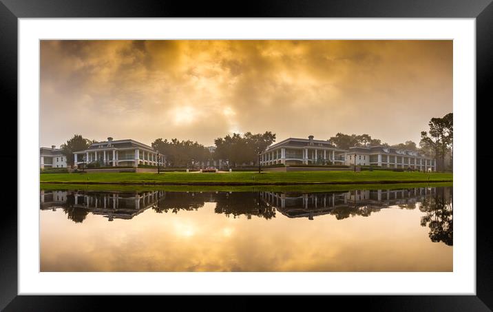 Riverside Reflections Framed Mounted Print by Gareth Burge Photography