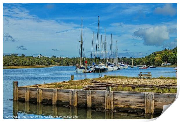 Bucklers Hard, Hampshire  Print by Ian Stone