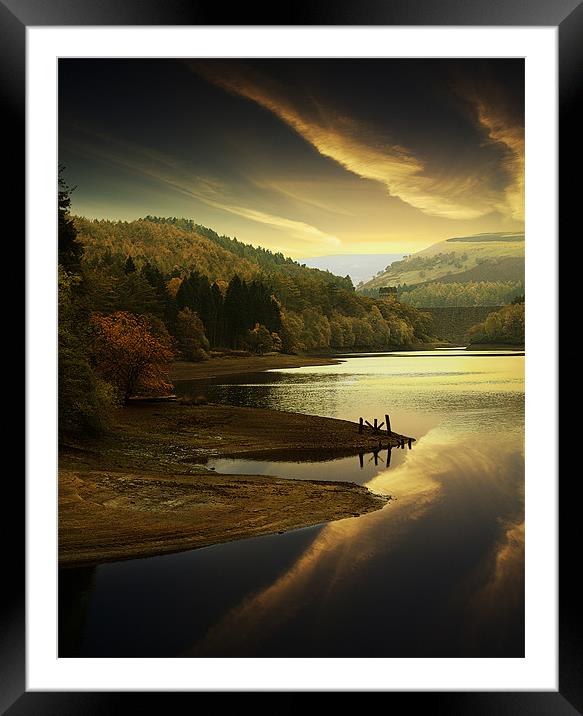 Solitude Framed Mounted Print by K7 Photography