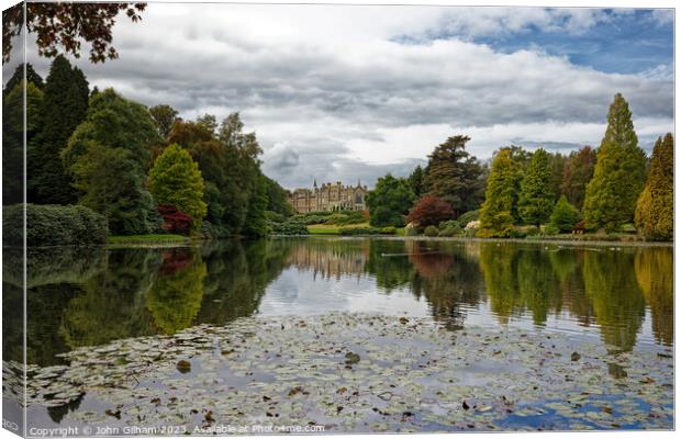 Sheffield Park and Gardens Canvas Print by John Gilham