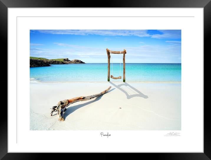 Paradise Framed Mounted Print by JC studios LRPS ARPS