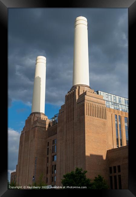 Battersea Power Station Framed Print by Paul Berry
