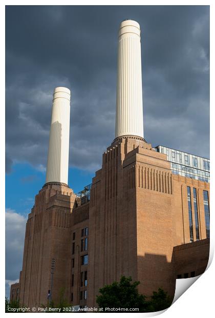 Battersea Power Station Print by Paul Berry