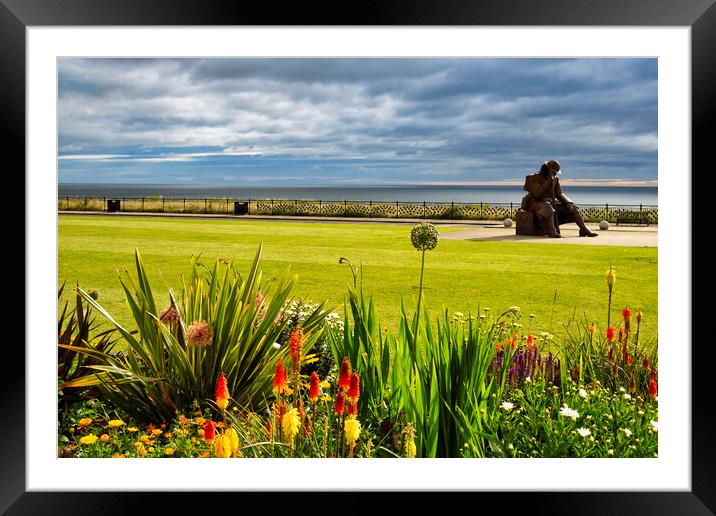 Tommy at Seaham Framed Mounted Print by Steve Smith