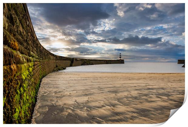 Seaham County Durham Print by Steve Smith