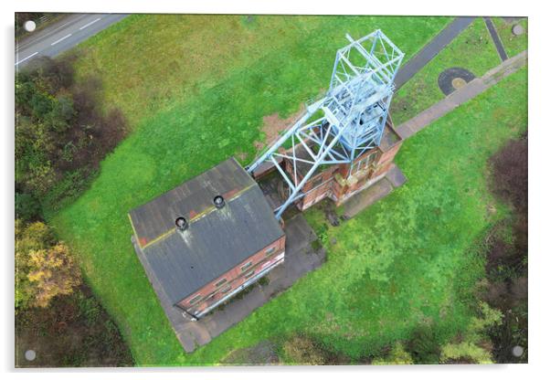 Barnsley Main Colliery Aerial View Acrylic by Apollo Aerial Photography
