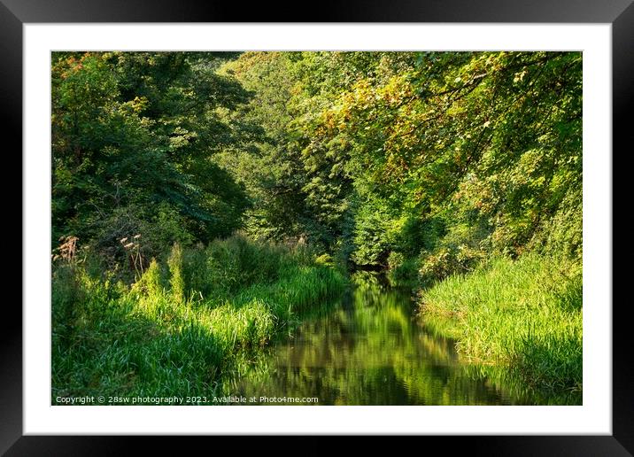 Calming amongst Water. Framed Mounted Print by 28sw photography