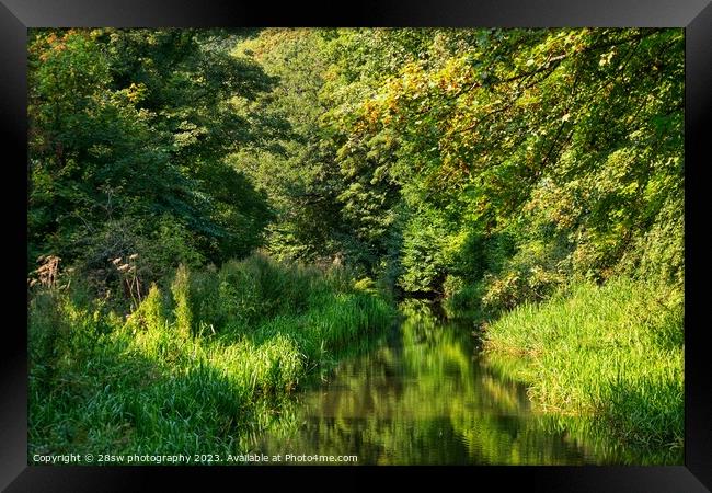 Calming amongst Water. Framed Print by 28sw photography
