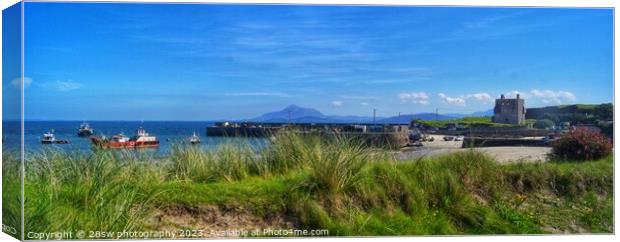 Clare Island Beauty - (Panorama.) Canvas Print by 28sw photography