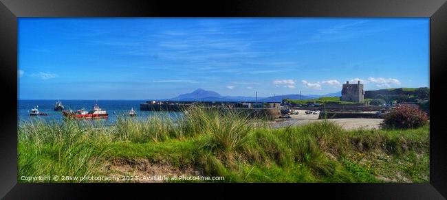 Clare Island Beauty - (Panorama.) Framed Print by 28sw photography