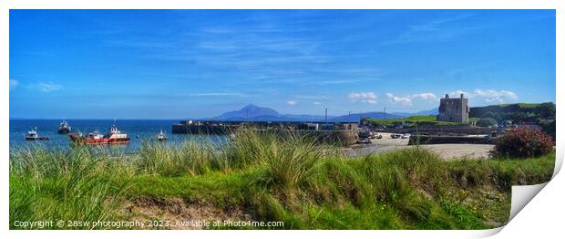 Clare Island Beauty - (Panorama.) Print by 28sw photography