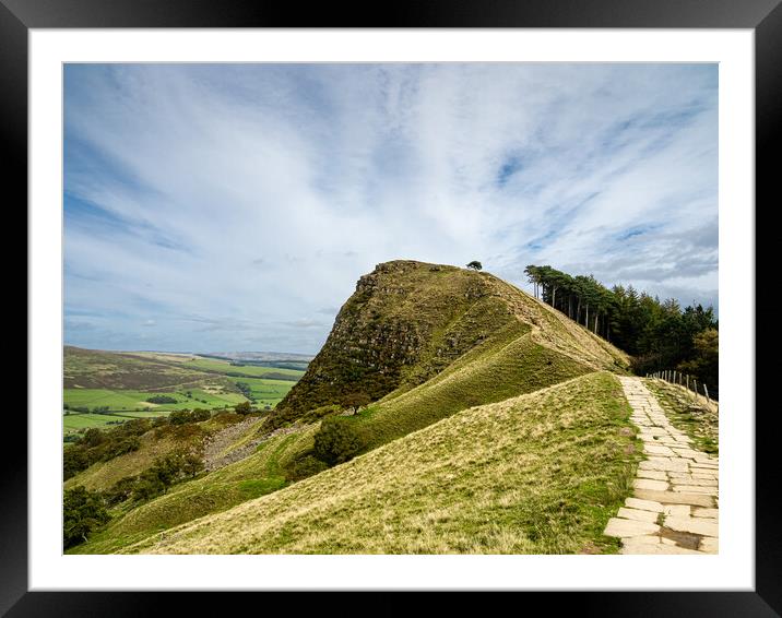 Back Tor, Peak District, Derbyshire. Framed Mounted Print by Colin Allen