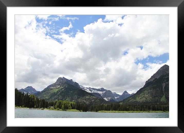 Waterton Lakes, Alberta, Canada Framed Mounted Print by Arun 