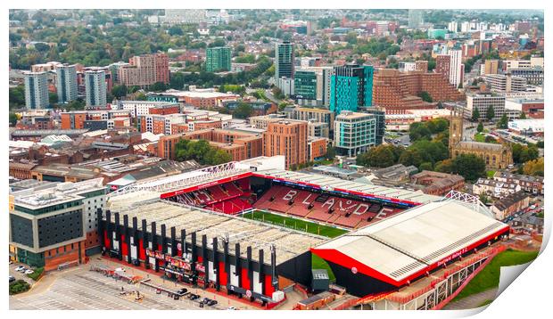 Sheffield United Football Club Print by STADIA 