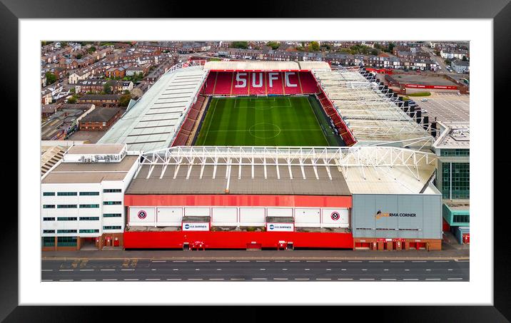 Sheffield United Football Club Framed Mounted Print by STADIA 