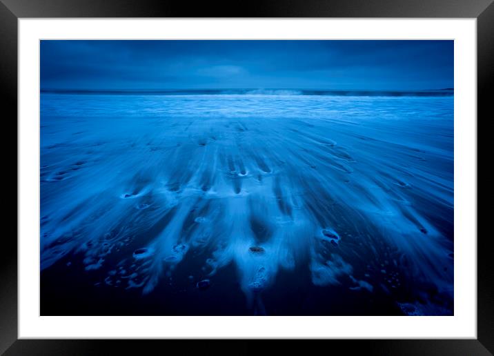 Blue dawn Framed Mounted Print by Robert Canis