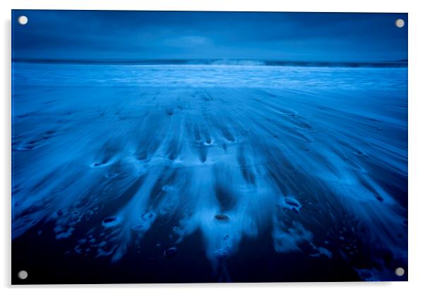Blue dawn Acrylic by Robert Canis