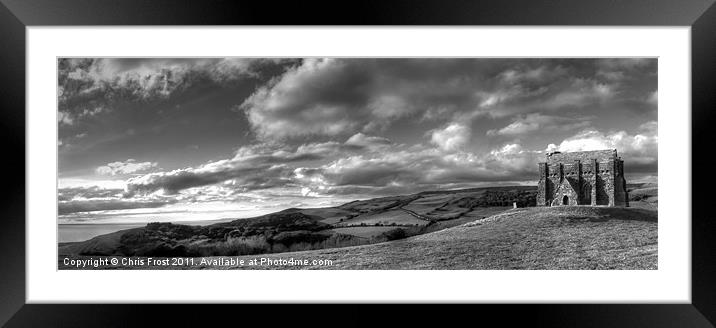 St Catherine's Chapel - Abbotsbury Framed Mounted Print by Chris Frost
