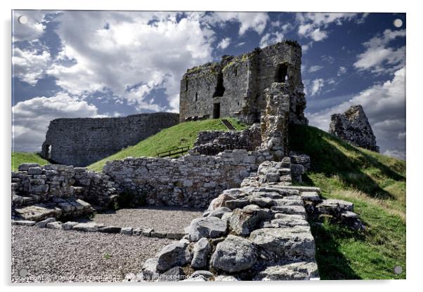 Duffus Castle Moray Acrylic by Tom McPherson