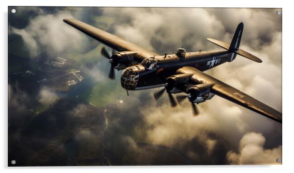 The Consolidated B-24 Liberator Acrylic by CC Designs