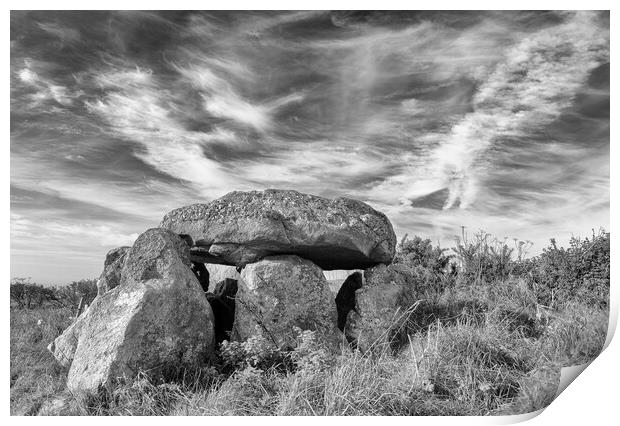 The 'Hell Stone'  Print by Mark Godden