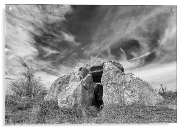 The 'Hell Stone' Acrylic by Mark Godden