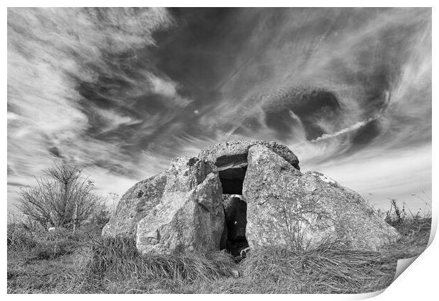 The 'Hell Stone' Print by Mark Godden