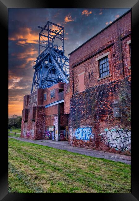 Barnsley Main Colliery Framed Print by Steve Smith