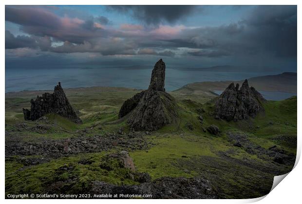 The Storr Print by Scotland's Scenery