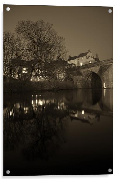 Elvet Bridge Acrylic by Northeast Images