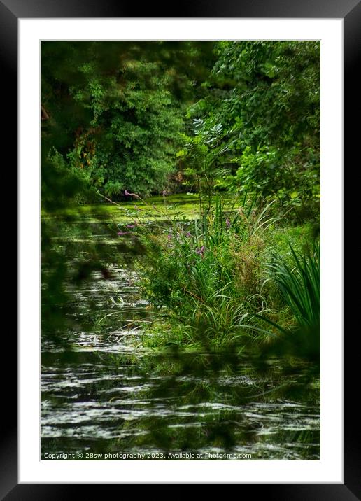 Water Framed. Framed Mounted Print by 28sw photography