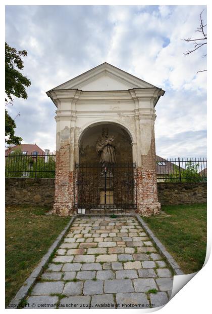 Chapel at the Church of St. Michael in Znojmo Print by Dietmar Rauscher