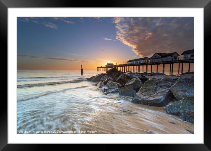 Rise and Shine Framed Mounted Print by Janet Marsh  Photography
