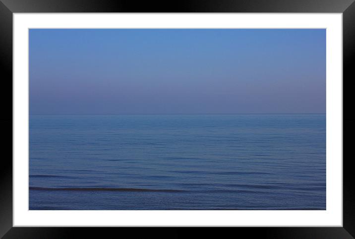 Calming Blue Sea Framed Mounted Print by Darren Burroughs