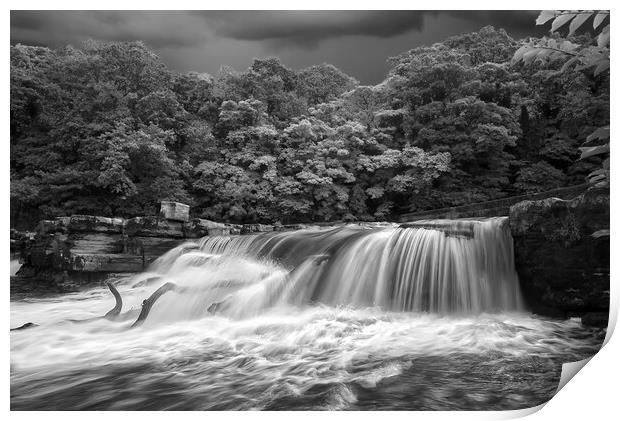 River Swale Richmond  Print by Alison Chambers