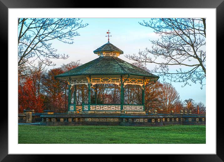 Greenhead Park Huddersfield  Framed Mounted Print by Alison Chambers