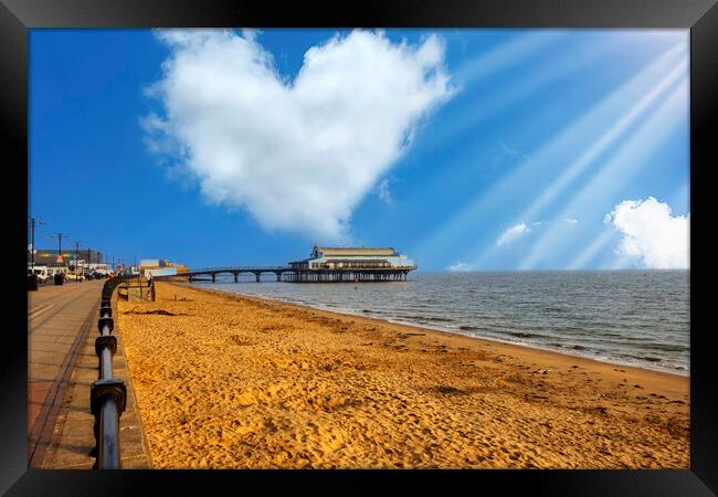 Love Cleethorpes Framed Print by Steve Smith